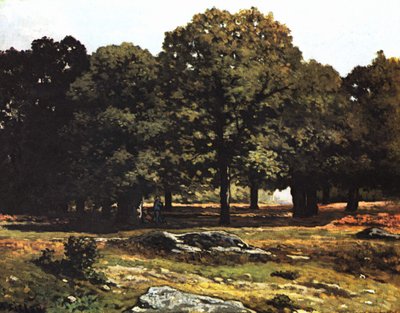Chestnut Alley in La Celle-Saint-Cloud by Alfred Sisley
